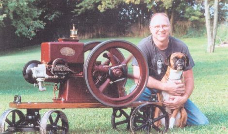 From the Long Blue Line: A Lindsay-Alamo Engine Image